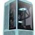 Корпус miniITX Thermaltake The Tower 100 Turquoise, Midi-Tower, без БП,  голубой [ca-1r3-00sbwn-00]